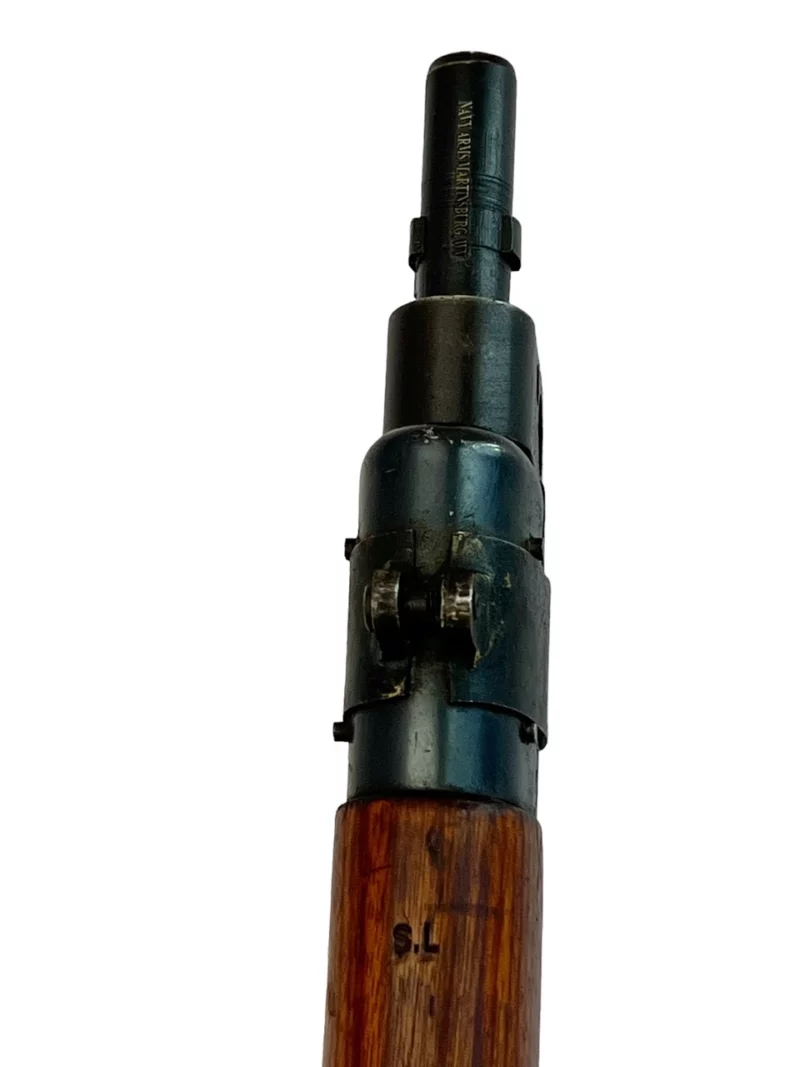Navy Arms Enfield #4 Mk 1* .303 World War II French Resistance 1944 Dated "BS" and "PP" marked matching serial number bolt PP 1410 - Image 18