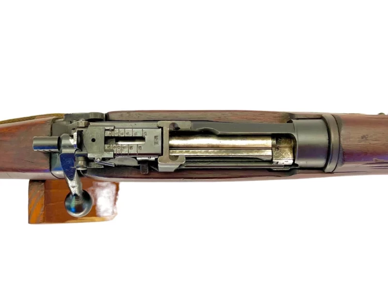 Navy Arms Enfield #4 Mk 1* .303 World War II French Resistance 1944 Dated "BS" marked matching serial number bolt PP 0957 - Image 13