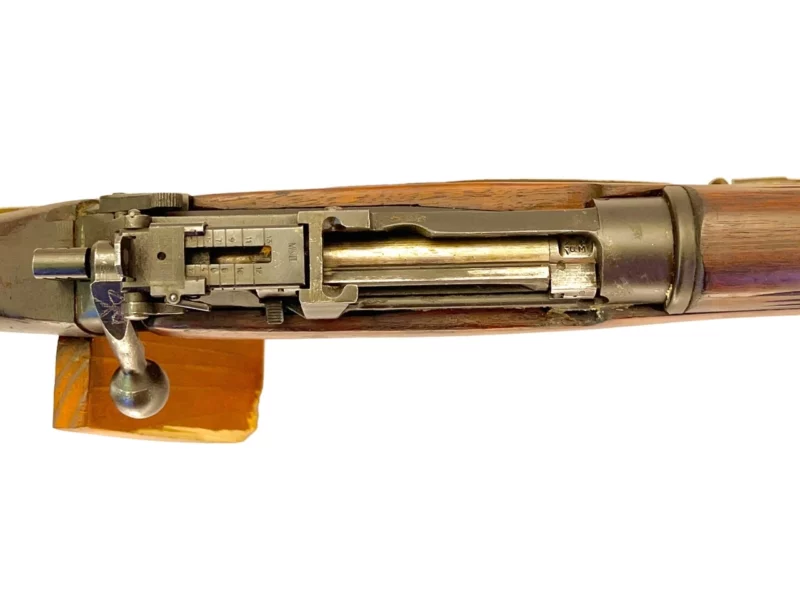 Navy Arms Enfield #4 Mk 1* .303 World War II French Resistance 1944 Dated "BS" and "PP" marked matching serial number bolt PP 0661 - Image 18