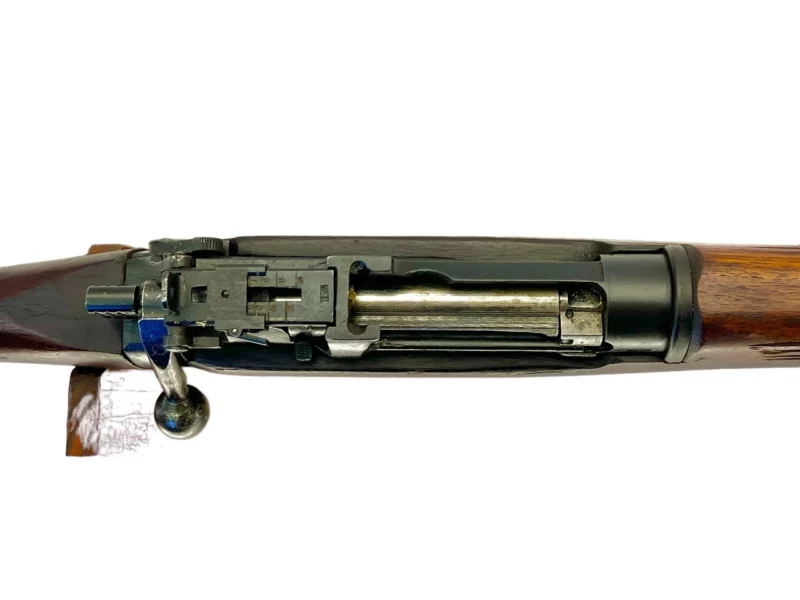 Navy Arms Enfield #4 Mk 1* .303 World War II French Resistance 1944 Dated "BS" marked matching serial number bolt PP 1135 - Image 15