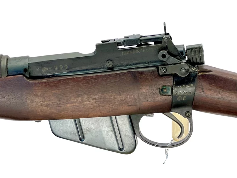 Navy Arms Enfield #4 Mk 1 .303 World War II French Resistance,1944 date "PP" marked, ROF(F) with matching bolt SN PP 0290 - Image 20