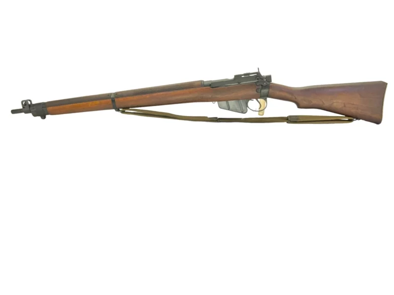 Navy Arms Enfield #4 Mk 1* .303 World War II French Resistance1944 Dated "BS" marked matching serial number bolt PP 0778 - Image 20