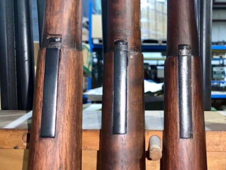 1895 Chilean Mauser long rifle stock with metalwork refurbished