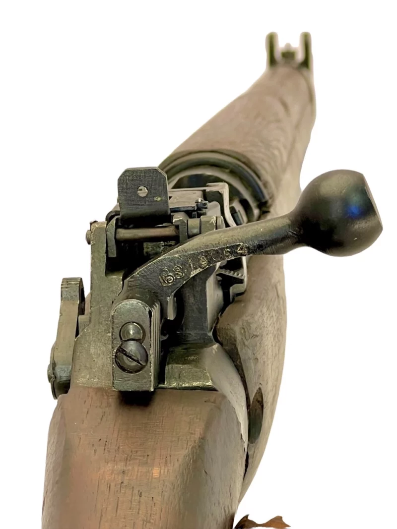 Navy Arms Enfield #4 Mk 1* .303 World War II French Resistance 1944 Dated "BS" and "PP" marked matching serial number bolt PP 0741 - Image 15