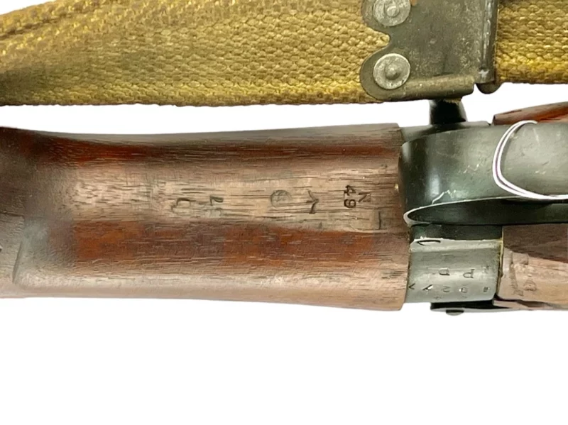 Navy Arms Enfield #4 Mk 1* .303 World War II French Resistance 1944 Dated "BS" and "PP" marked matching serial number bolt PP 0752 - Image 16