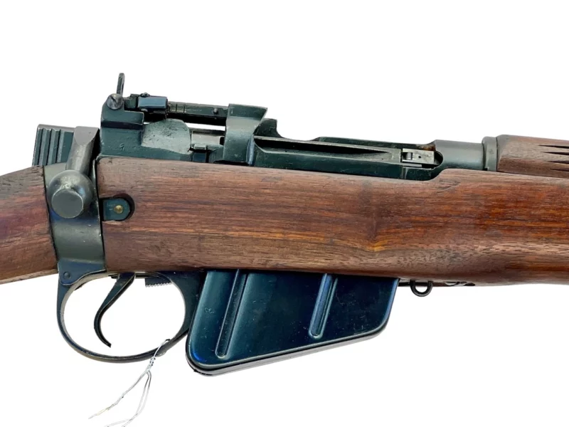 Navy Arms Enfield #4 Mk 1* .303 World War II French Resistance 1944 Dated "BS" marked matching serial number bolt PP 1257 - Image 11