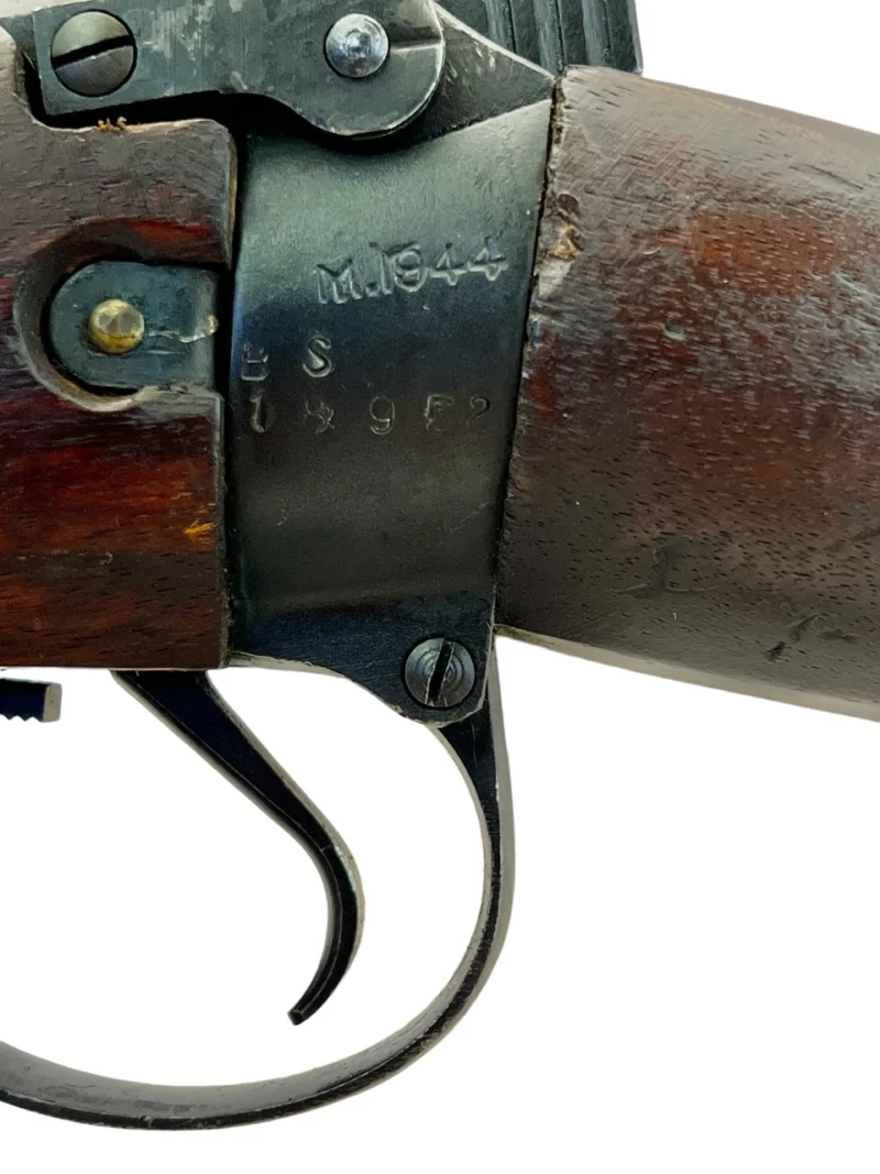 Navy Arms Enfield #4 Mk 1* .303 World War II French Resistance1944 Dated "BS" marked matching serial number bolt PP 1816 - Image 23