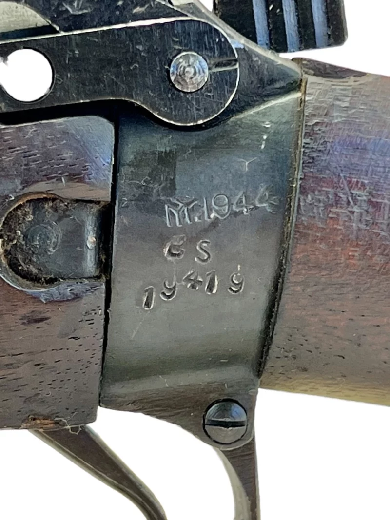 Navy Arms Enfield #4 Mk 1* .303 World War II French Resistance 1944 Dated "BS" marked matching serial number bolt PP 0782 - Image 22