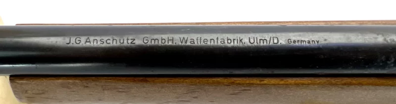 Anschutz single shot bolt action rifle .22LR SN 525977 - Image 4