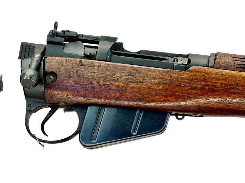 Navy Arms Enfield #4 Mk 1* .303 World War II French Resistance 1944 Dated "BT" marked non-matching SN bolt PP 0990 - Image 11