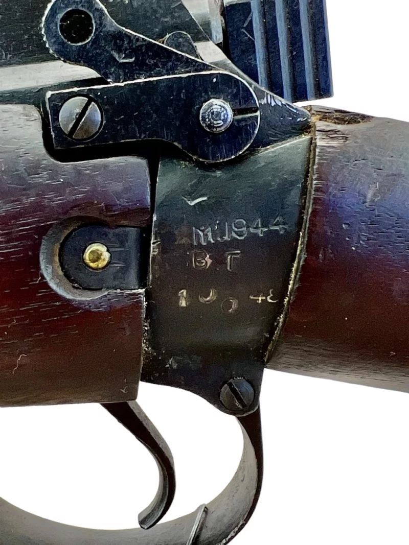 Navy Arms Enfield #4 Mk 1* .303 World War II French Resistance 1944 Dated "BT" marked matching serial number bolt PP 1468 - Image 22
