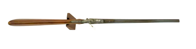 Belgium 410 side by side shotgun external hammer, fold-over “poacher’s gun” 36344 - Image 3