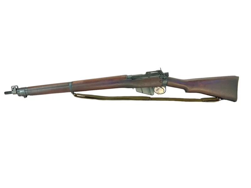 Navy Arms Enfield #4 Mk 1* .303 World War II French Resistance 1944 Dated "BS" marked matching serial number bolt PP 1609 - Image 18
