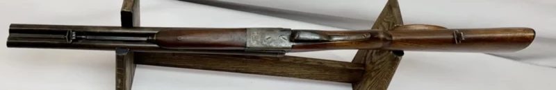Coach Gun 18.75" .12 gauge Side by Side E. Dumoulin, Liege - Image 9