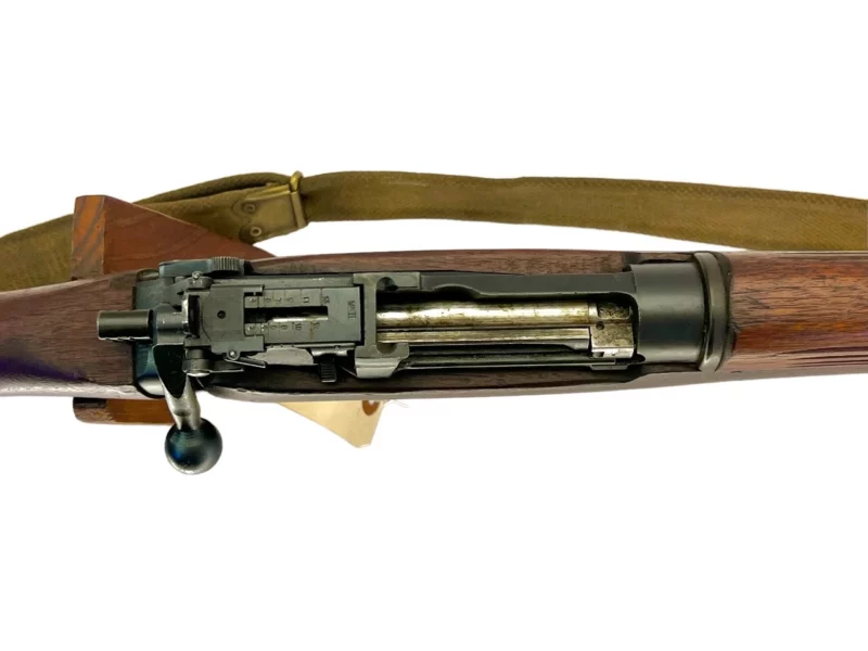 Navy Arms Enfield #4 Mk 1* .303 World War II French Resistance 1944 Dated "BS" marked matching serial number bolt PP 1789 - Image 13