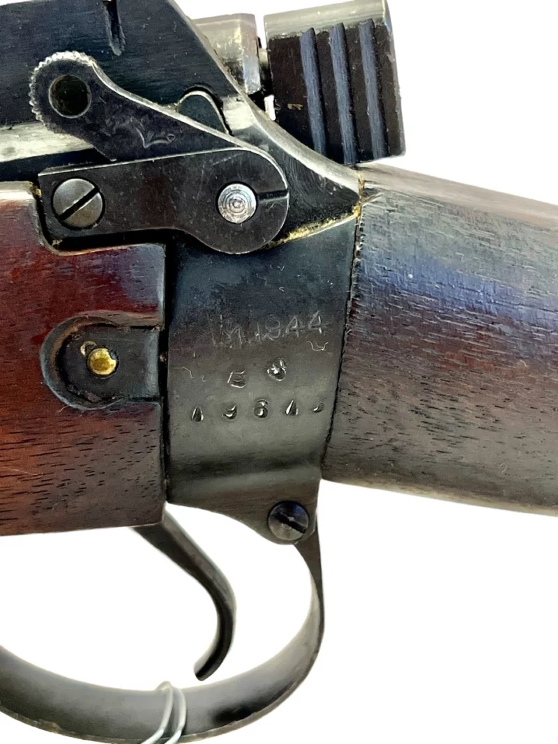 Navy Arms Enfield #4 Mk 1* .303 World War II French Resistance 1944 Dated "BS" marked matching serial number bolt PP 1904 - Image 23
