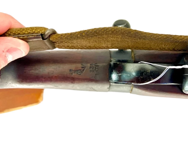 Navy Arms Enfield #4 Mk 1 .303 World War II French Resistance,1944 date "PP" marked, ROF(F) with matching bolt SN PP 0758 - Image 15