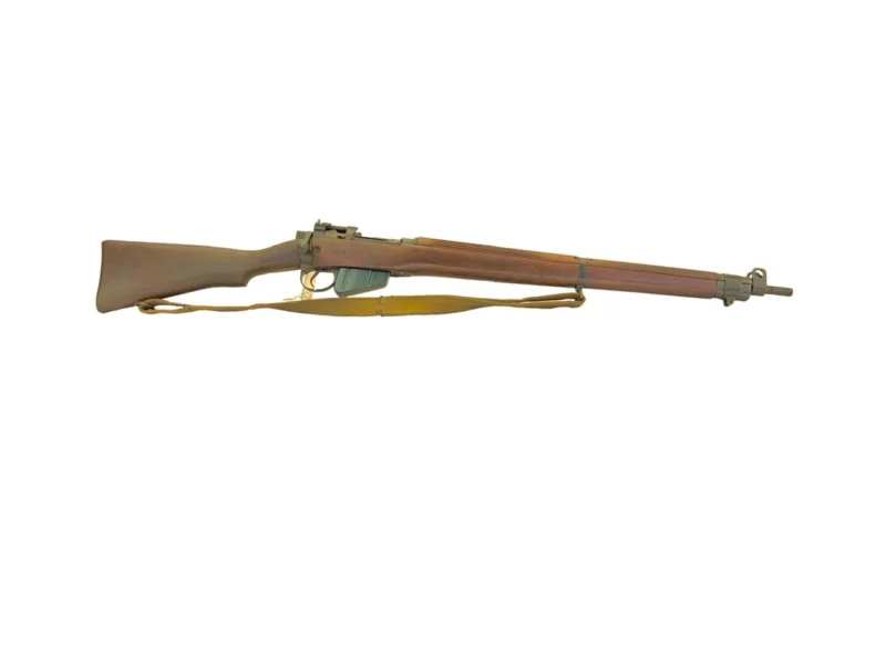 Navy Arms Enfield #4 Mk 1* .303 World War II French Resistance 1944 Dated "BS" and "PP" marked matching serial number bolt PP 1527 - Image 10