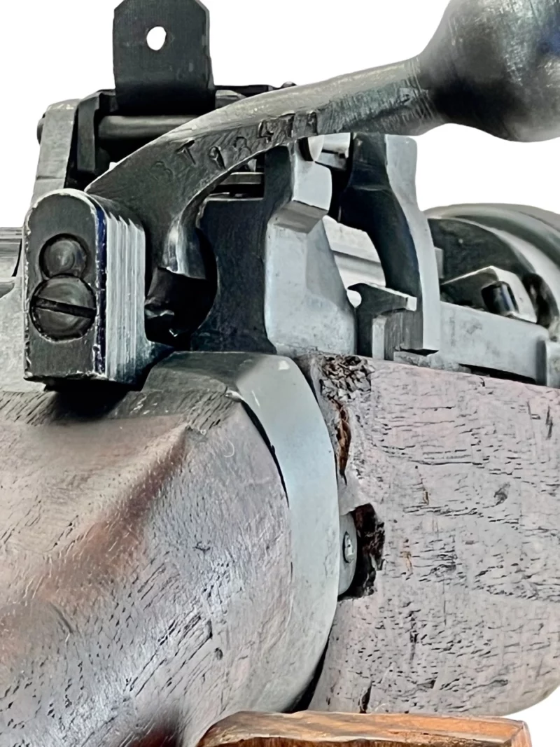 Navy Arms Enfield #4 Mk 1 .303 World War II French Resistance 1944 Dated "BT" and "PP" marked matching serial number bolt PP 0671 - Image 17