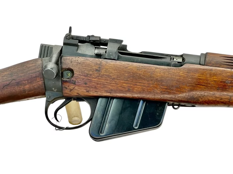 Navy Arms Enfield #4 Mk 1* .303 World War II French Resistance 1944 Dated "BS" and "PP" marked matching serial number bolt PP 0105 - Image 11