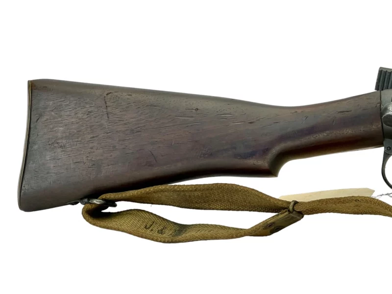 Navy Arms Enfield #4 Mk 1* .303 World War II French Resistance1944 Dated "BS" marked matching serial number bolt PP 0924 - Image 12