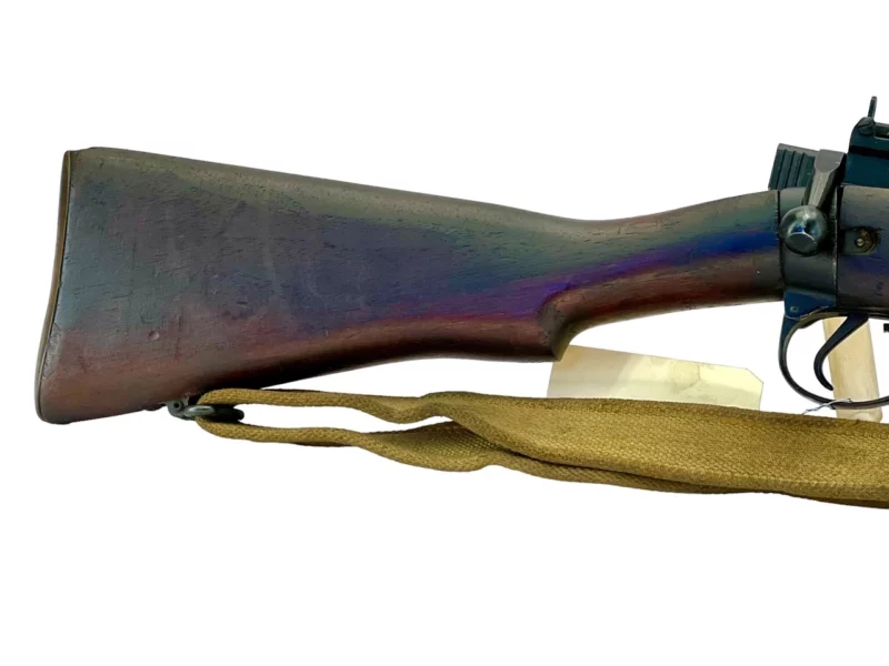 Navy Arms Enfield #4 Mk 1 .303 World War II French Resistance,1944 date "PP" marked, ROF(F) with matching bolt SN PP 1965 - Image 9