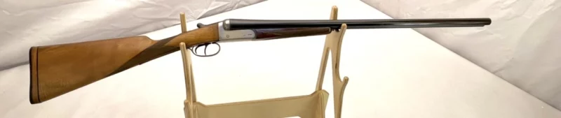 side by side 12ga shotgun Spanish Master Boxlock SN 102212 - Image 2