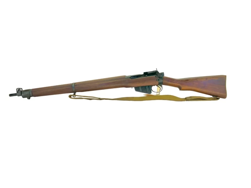 Navy Arms Enfield #4 Mk 1 .303 World War II French Resistance,1944 date "PP" marked, ROF(F) with matching bolt SN PP 0263 - Image 18
