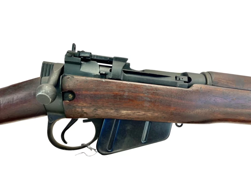 Navy Arms Enfield #4 Mk 1* .303 World War II French Resistance 1944 Dated "BT" marked non-matching SN bolt PP 1588 - Image 12