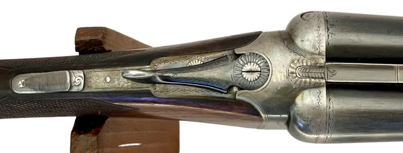 British Side by Side 12ga shotgun Arthur Turner Box Lock - Image 5