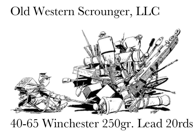 40-65 250gr. Lead 20rds/box