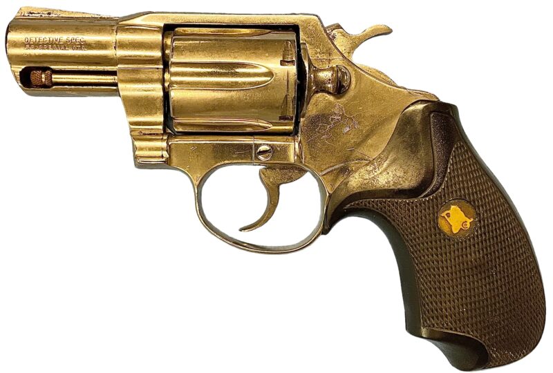 Colt Detective Special Revolver 3rd Issue 38 Special 2 inch Nickel 05140R