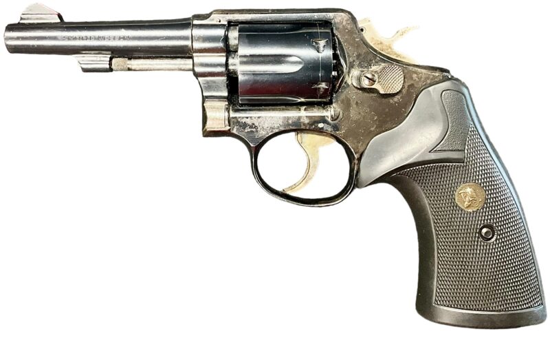 Smith & Wesson Model 10-5 Revolver 38 Special 4 inch Trooper Barrel Blue D864851