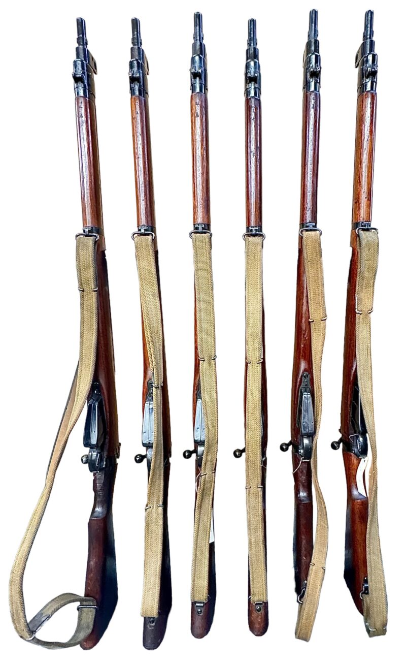 Navy Arms #4 Mk I* .303 WWII 1944 Dated rifle "BS" and "PP" marked non matching serial number bolt VG cond. - Image 10