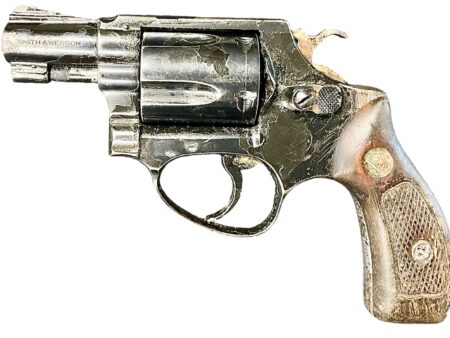 Smith & Wesson Model 36 Revolver 38 Special 2 inch Round Butt Blue J445752