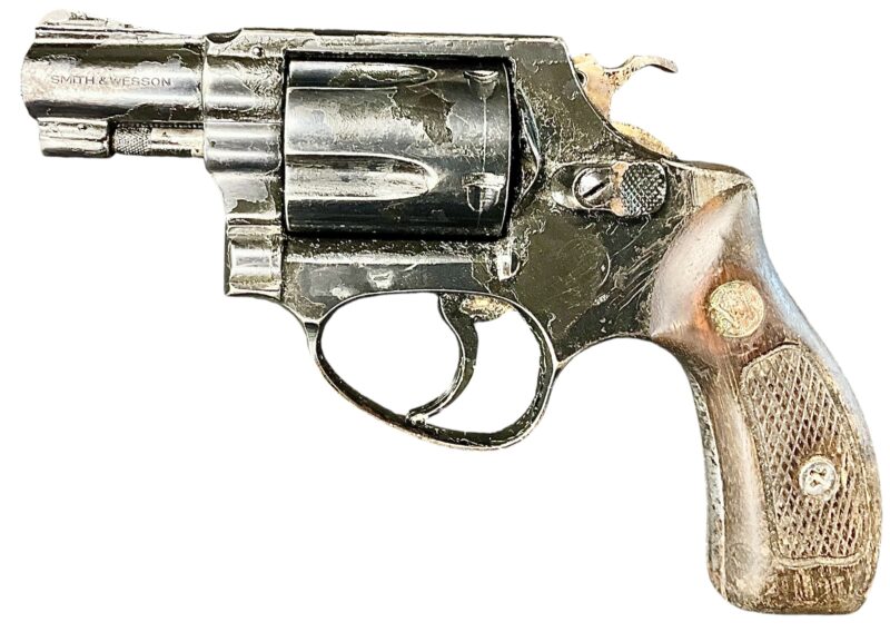 Smith & Wesson Model 36 Revolver 38 Special 2 inch Round Butt Blue J445752