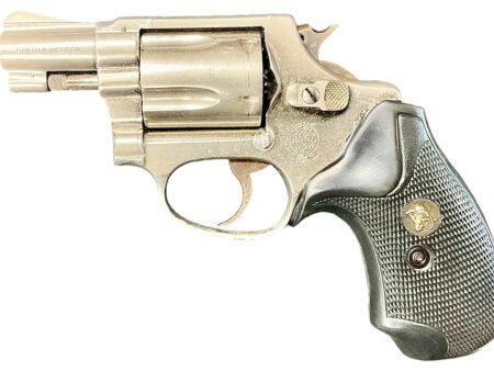 Smith & Wesson Model 37 Airweight Revolver Nickel 2 inch 38 Special J240872