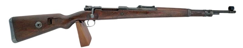 Mauser K98 K Original German WWII DOU 42 Matching TG, floor plate, bands, rear sight