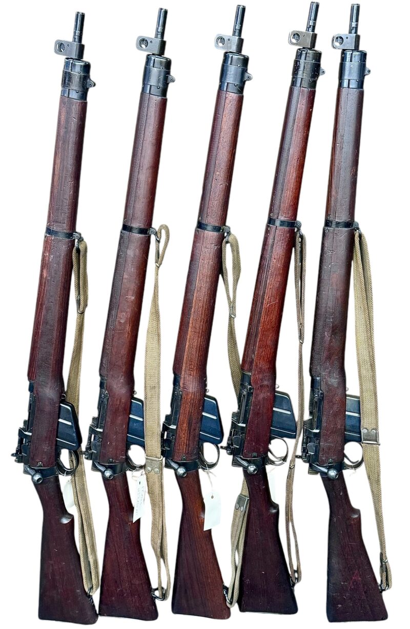 Navy Arms Enfield #4 Mk 1 .303 World War II French Resistance M47/C 1944 Dated Zinc buttplate non-matching bolt