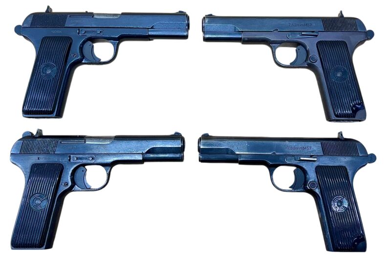 Zastava M57 Tokarev pistol blue, VG condition, 7.62x25