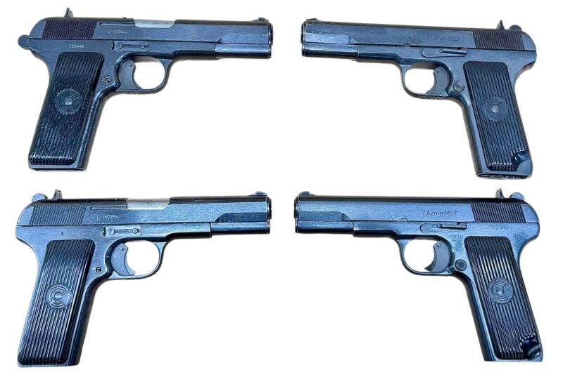Zastava M57 Tokarev pistol Collector Grade blue, Excellent+ condition, 7.62x25