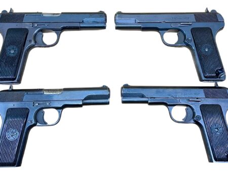 Zastava M57 Tokarev pistol blue, VG condition, 7.62x25 with crest