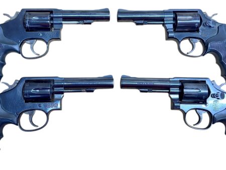 Smith & Wesson Model 10-10 Polymer grip, blued, 4" heavy barrel .38Spl Excellent condition