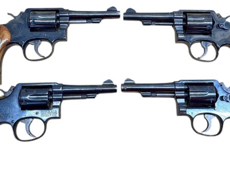 Smith & Wesson Model 10-7 Wood grips, blued, 4" barrel .38Spl VG condition
