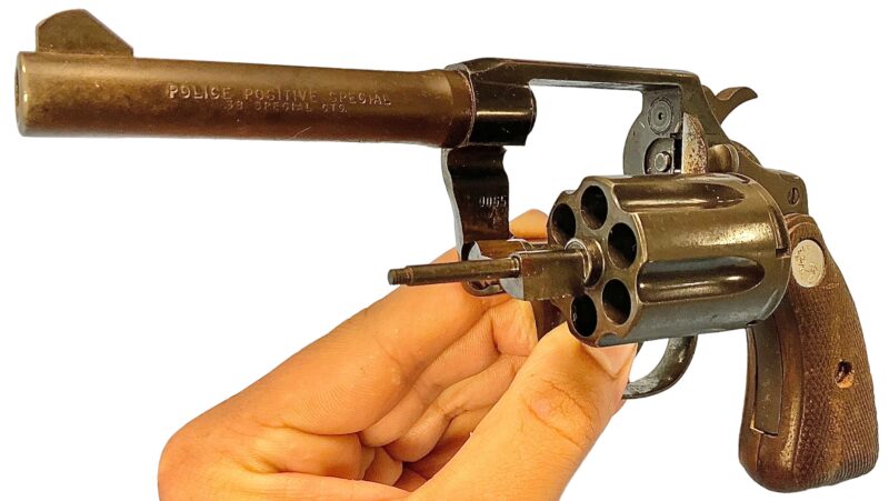 Colt Police Positive Special Revolver 3rd Issue 4 inch 38 Special C&R B40065 - Image 7