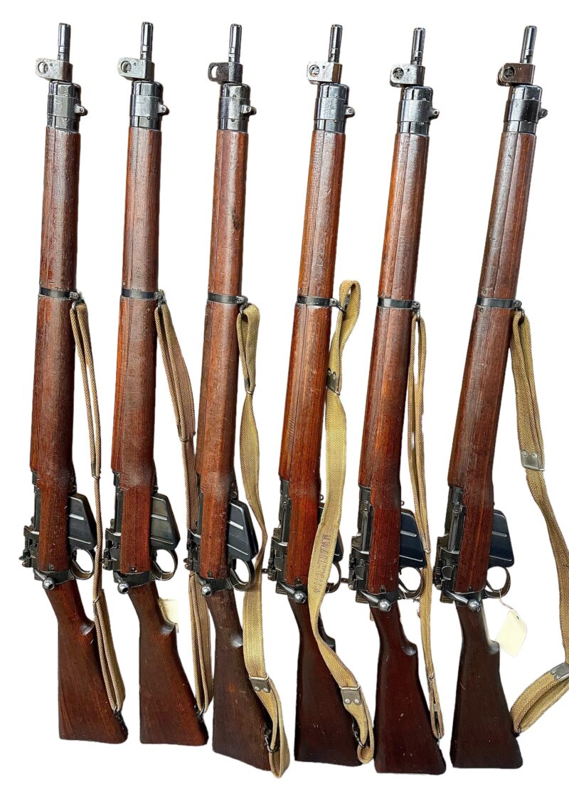 Navy Arms Enfield #4 Mk 1 .303 World War II French Resistance with matching bolt, 1944 date M47/C "PP" marked Zinc Buttplate