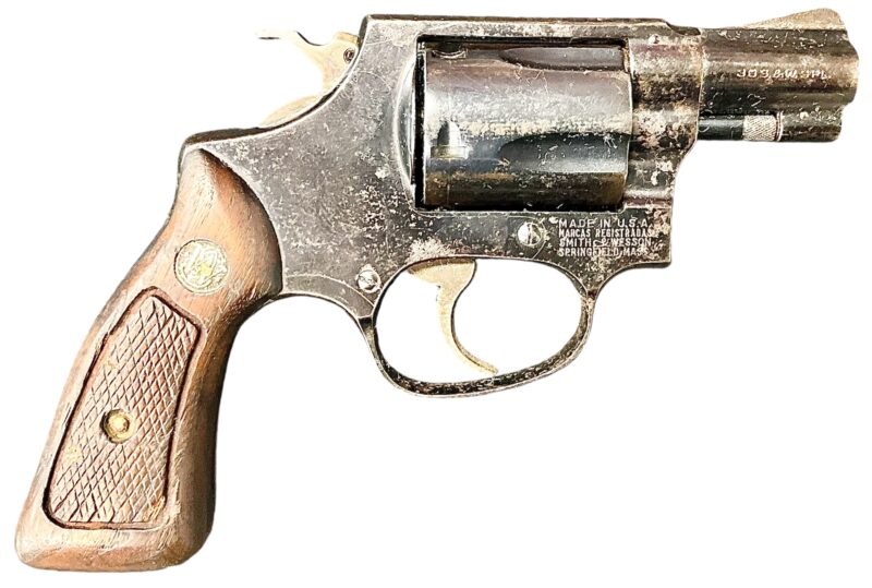 Smith & Wesson Model 36 Revolver 38 Special 2 inch Square Butt J164716 - Image 2
