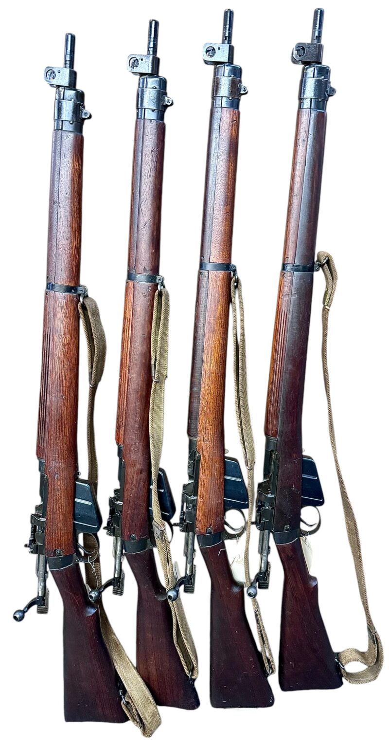 Navy Arms #4 Mk I* .303 WWII 1944 Dated rifle "BS" marked non matching serial number bolt VG cond.