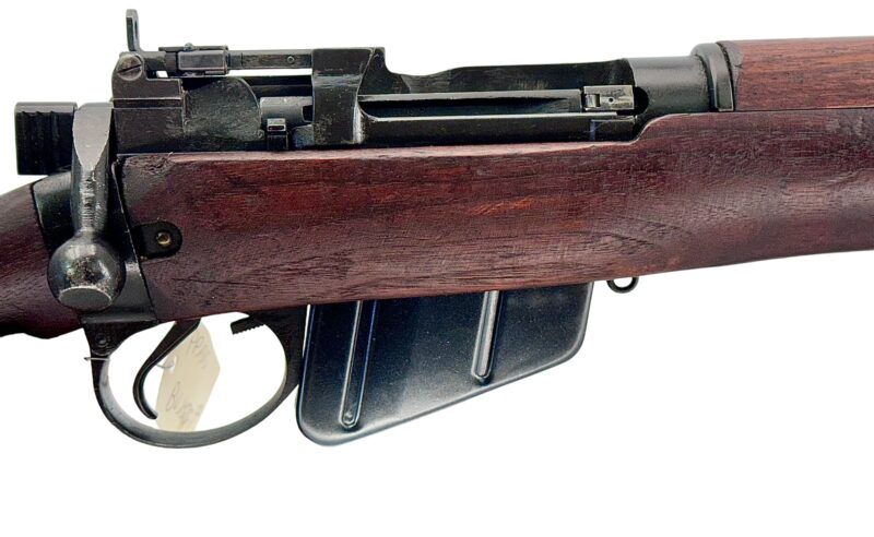 Navy Arms Enfield #4 Mk 1 .303 World War II French Resistance 1944 dated "BU" & “PP” marked non-matching bolt VG Condition PP1385 - Image 8