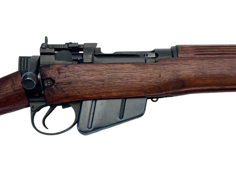Navy Arms #4 Mk I* .303 WWII 1944 Dated rifle "BS" and “PP” marked matching serial number bolt VG cond. PP 0676 - Image 10